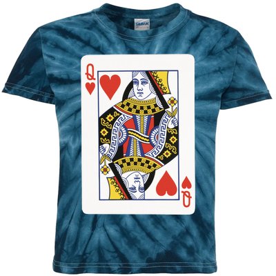 Queen Of Hearts Kids Tie-Dye T-Shirt