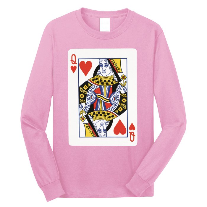 Queen Of Hearts Long Sleeve Shirt