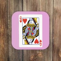 Queen Of Hearts Coaster