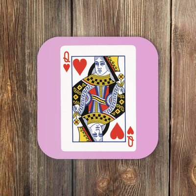 Queen Of Hearts Coaster