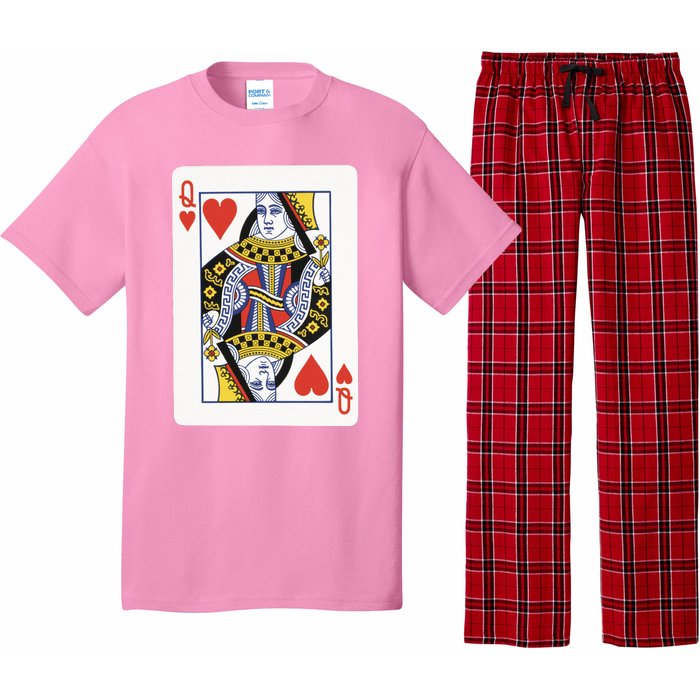 Queen Of Hearts Pajama Set