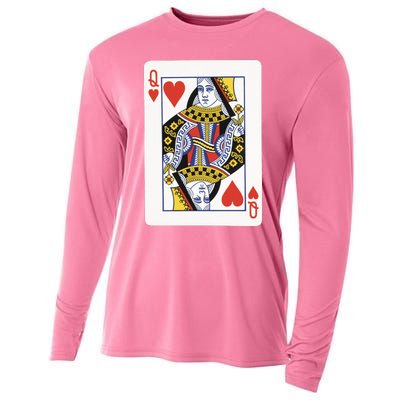 Queen Of Hearts Cooling Performance Long Sleeve Crew