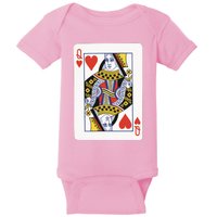 Queen Of Hearts Baby Bodysuit