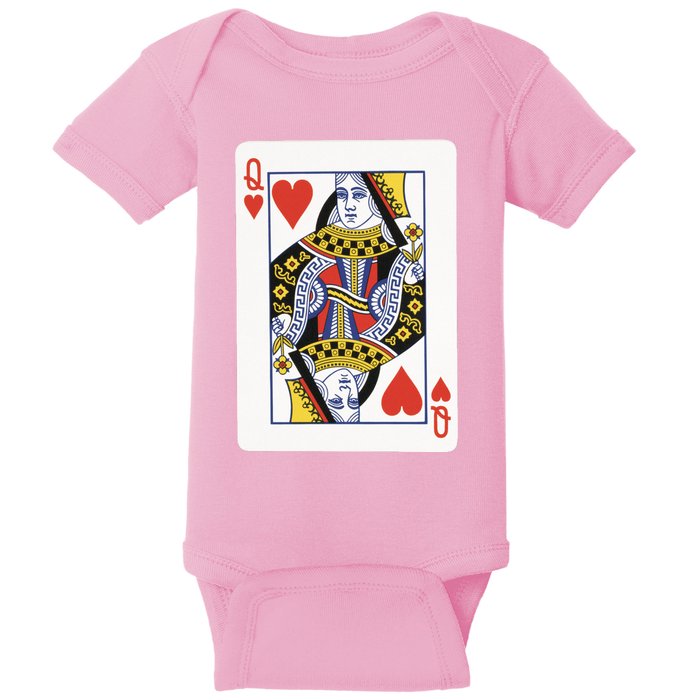 Queen Of Hearts Baby Bodysuit