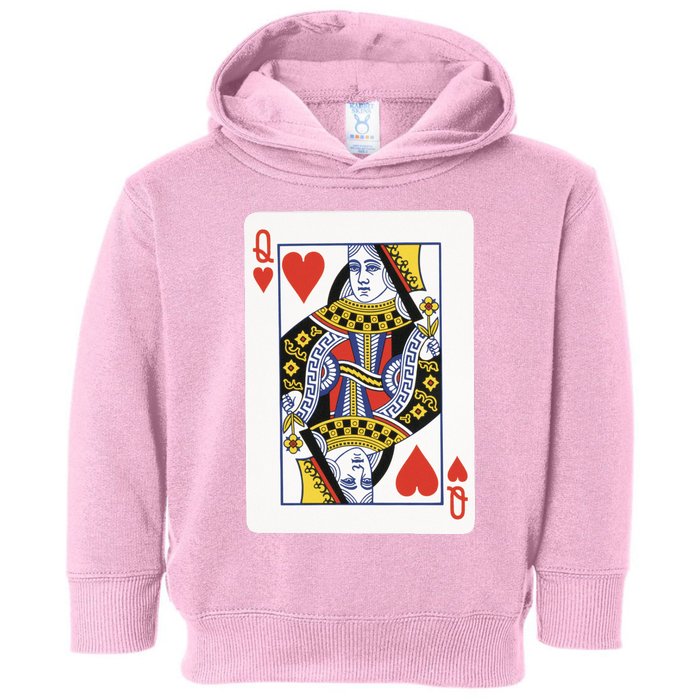 Queen Of Hearts Toddler Hoodie