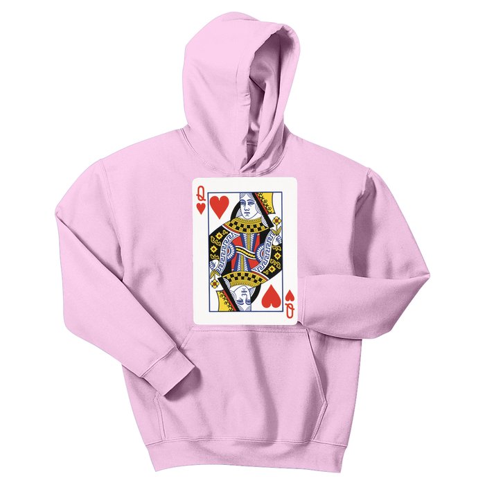 Queen Of Hearts Kids Hoodie