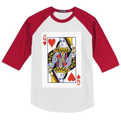 Queen Of Hearts Kids Colorblock Raglan Jersey