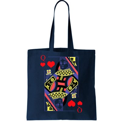 Queen Of Heart Women Clothing Gift For Her Couples Matching Tote Bag