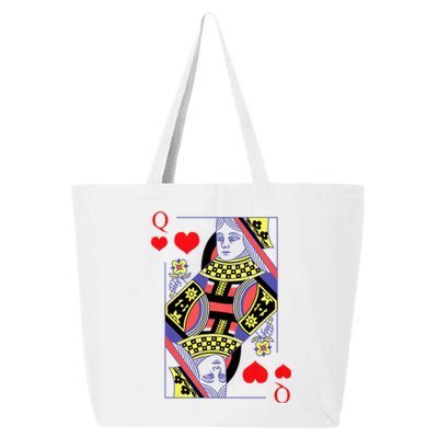 Queen Of Heart Women Clothing Gift For Her Couples Matching 25L Jumbo Tote