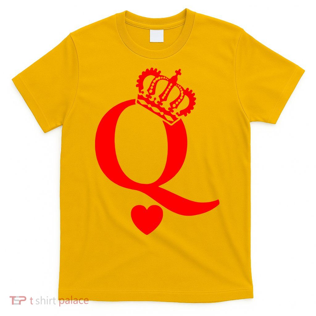 Queen Of Hearts King Of Hearts Playing Cards Deck Of Cards T-Shirt