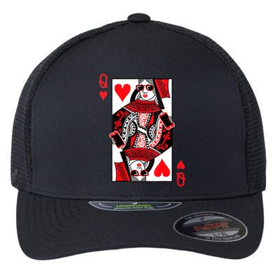 Queen Of Hearts Flexfit Unipanel Trucker Cap