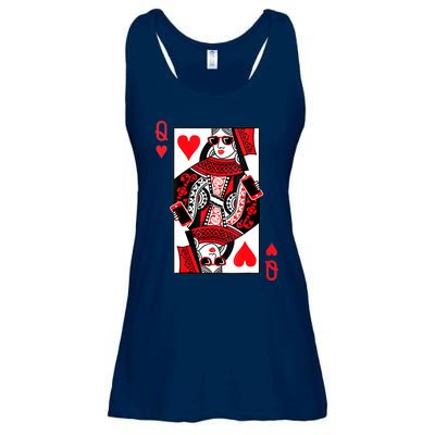 Queen Of Hearts Ladies Essential Flowy Tank