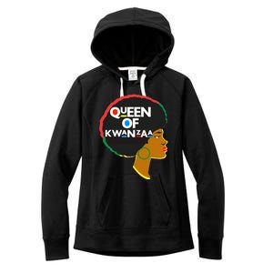 Queens Of Kwanzaa Melanin African Hope Love Unity Cool Gift Women's Fleece Hoodie