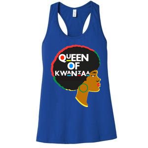 Queens Of Kwanzaa Melanin African Hope Love Unity Cool Gift Women's Racerback Tank