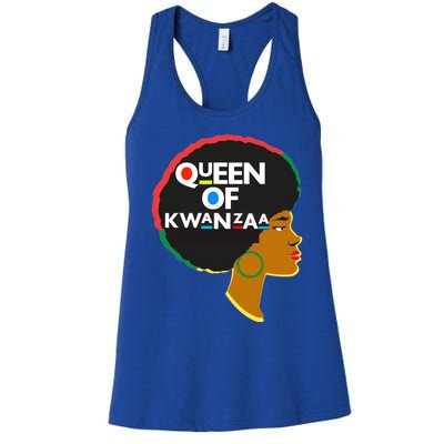 Queens Of Kwanzaa Melanin African Hope Love Unity Cool Gift Women's Racerback Tank