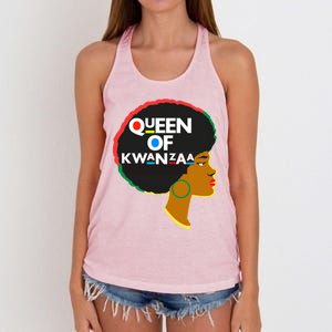 Queens Of Kwanzaa Melanin African Hope Love Unity Cool Gift Women's Knotted Racerback Tank