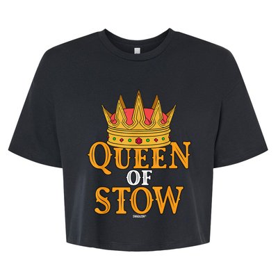 Queen Of Stow Swagazon Stowers Associate Pride Stowing Rate Bella+Canvas Jersey Crop Tee