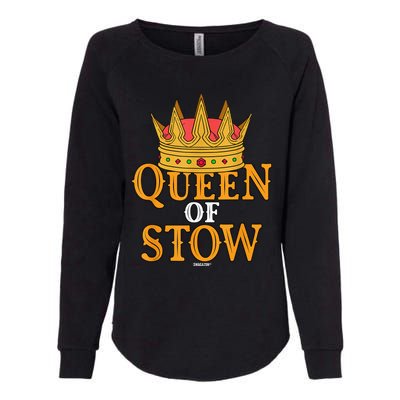 Queen Of Stow Swagazon Stowers Associate Pride Stowing Rate Womens California Wash Sweatshirt