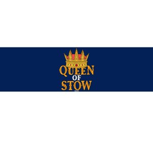 Queen Of Stow Swagazon Stowers Associate Pride Stowing Rate Bumper Sticker