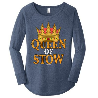 Queen Of Stow Swagazon Stowers Associate Pride Stowing Rate Women's Perfect Tri Tunic Long Sleeve Shirt