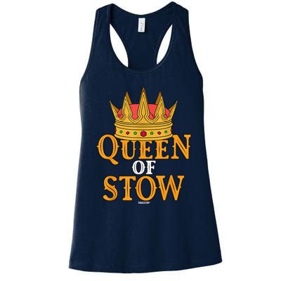 Queen Of Stow Swagazon Stowers Associate Pride Stowing Rate Women's Racerback Tank