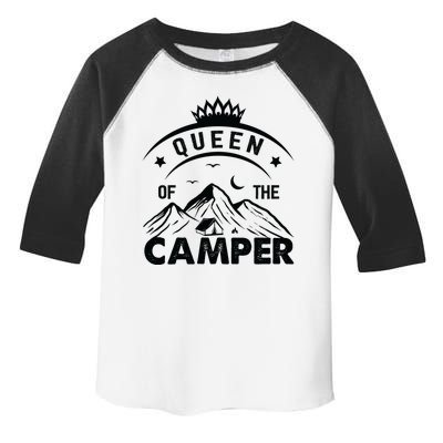 QUEEN OF THE CAMPER FUNNY CAMPING Toddler Fine Jersey T-Shirt