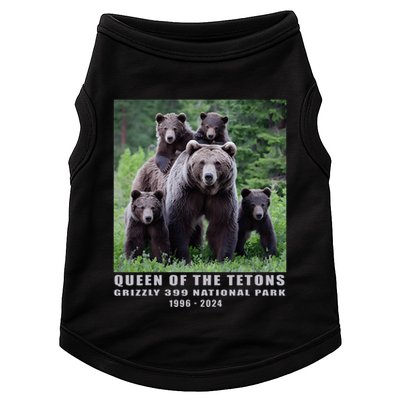 Queen Of The Tetons Grizzly 399 National Park 1996 2024 Doggie Tank