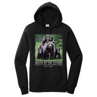 Queen Of The Tetons Grizzly 399 National Park 1996 2024 Women's Pullover Hoodie