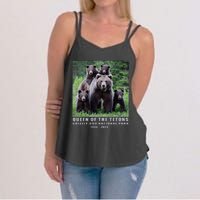 Queen Of The Tetons Grizzly 399 National Park 1996 2024 Women's Strappy Tank