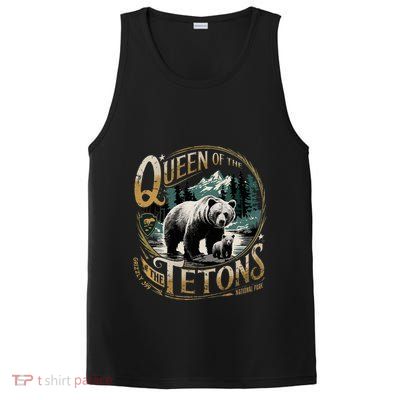 Queen Of The Tetons Grizzly 399 National Park Preserve PosiCharge Competitor Tank