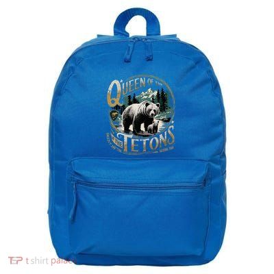 Queen Of The Tetons Grizzly 399 National Park Preserve 16 in Basic Backpack