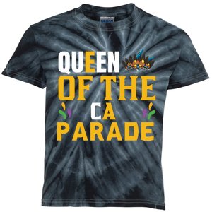 Queen Of The Ca Parade Kids Tie-Dye T-Shirt