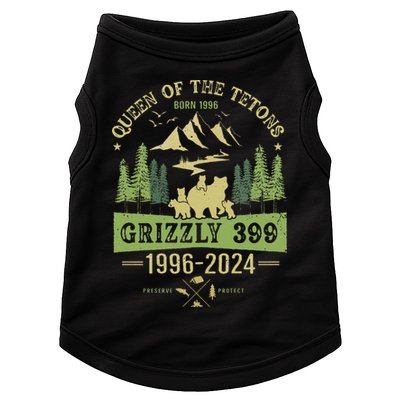 Queen Of The Tetons Grizzly 399 National Park 19962024 Doggie Tank