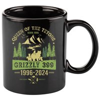 Queen Of The Tetons Grizzly 399 National Park 19962024 11oz C Handle Ceramic Mug