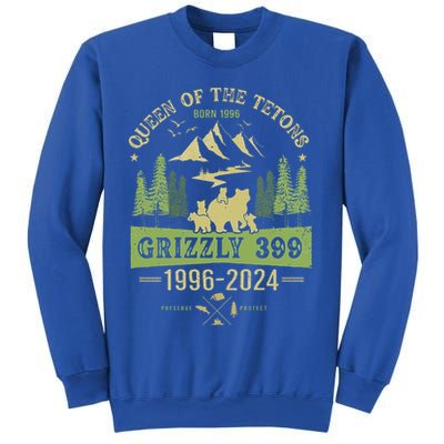 Queen Of The Tetons Grizzly 399 National Park 19962024 Sweatshirt