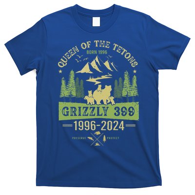 Queen Of The Tetons Grizzly 399 National Park 19962024 T-Shirt