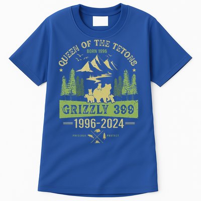 Queen Of The Tetons Grizzly 399 National Park 19962024 Tall T-Shirt