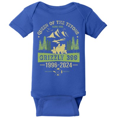 Queen Of The Tetons Grizzly 399 National Park 19962024 Baby Bodysuit