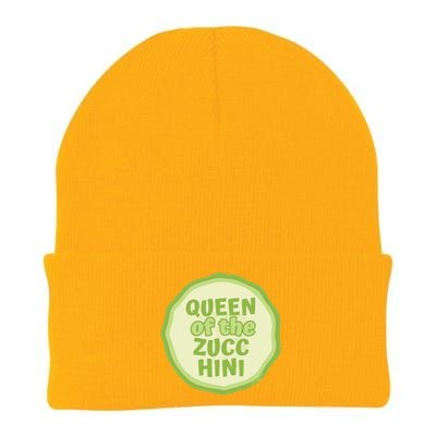 Queen Of The Zucchini Vegan Gift Knit Cap Winter Beanie