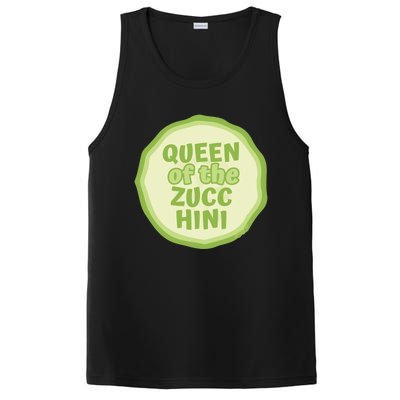 Queen Of The Zucchini Vegan Gift PosiCharge Competitor Tank