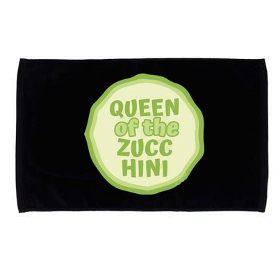 Queen Of The Zucchini Vegan Gift Microfiber Hand Towel