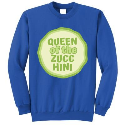 Queen Of The Zucchini Vegan Gift Sweatshirt