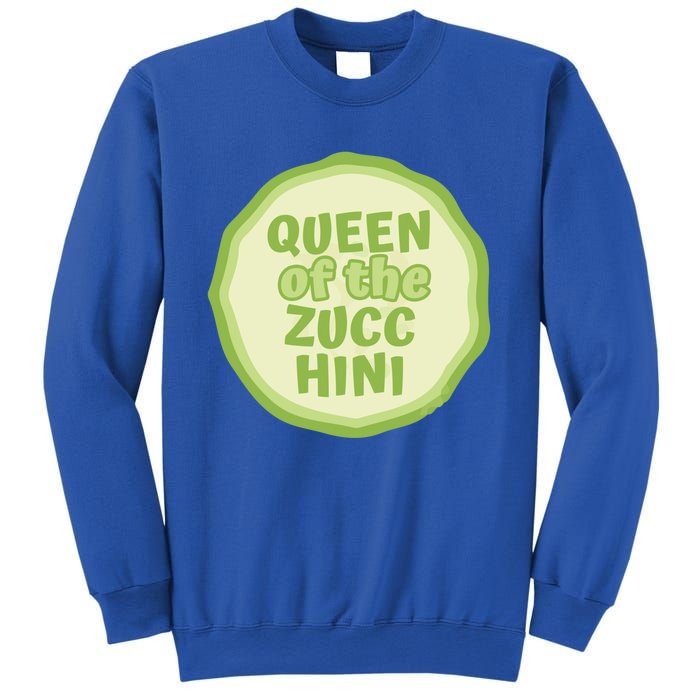 Queen Of The Zucchini Vegan Gift Sweatshirt