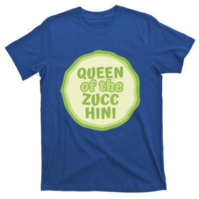 Queen Of The Zucchini Vegan Gift T-Shirt