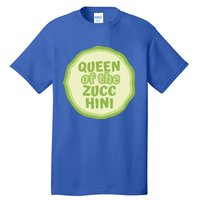 Queen Of The Zucchini Vegan Gift Tall T-Shirt