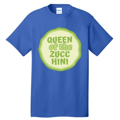 Queen Of The Zucchini Vegan Gift Tall T-Shirt