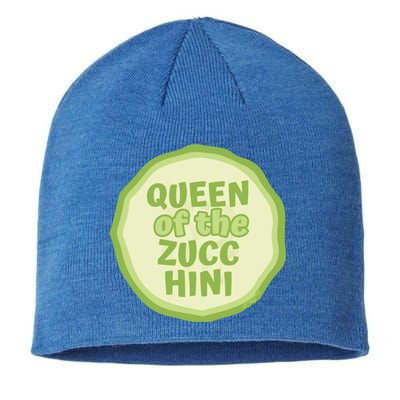 Queen Of The Zucchini Vegan Gift Sustainable Beanie