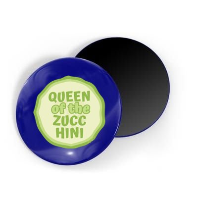 Queen Of The Zucchini Vegan Gift Magnet