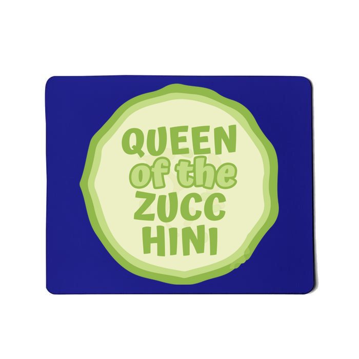 Queen Of The Zucchini Vegan Gift Mousepad