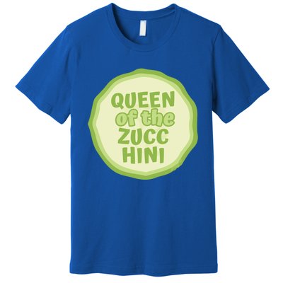 Queen Of The Zucchini Vegan Gift Premium T-Shirt